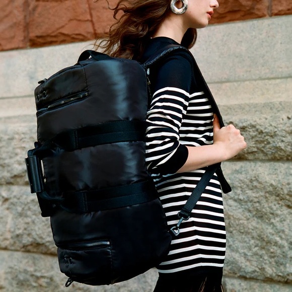 caraa Handbags - Caraa x Free People Remus Waterproof Convertible Duffel Bag NWT